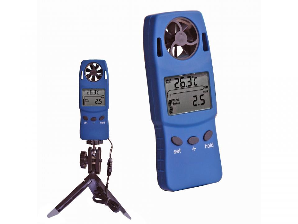 Anemometro manual